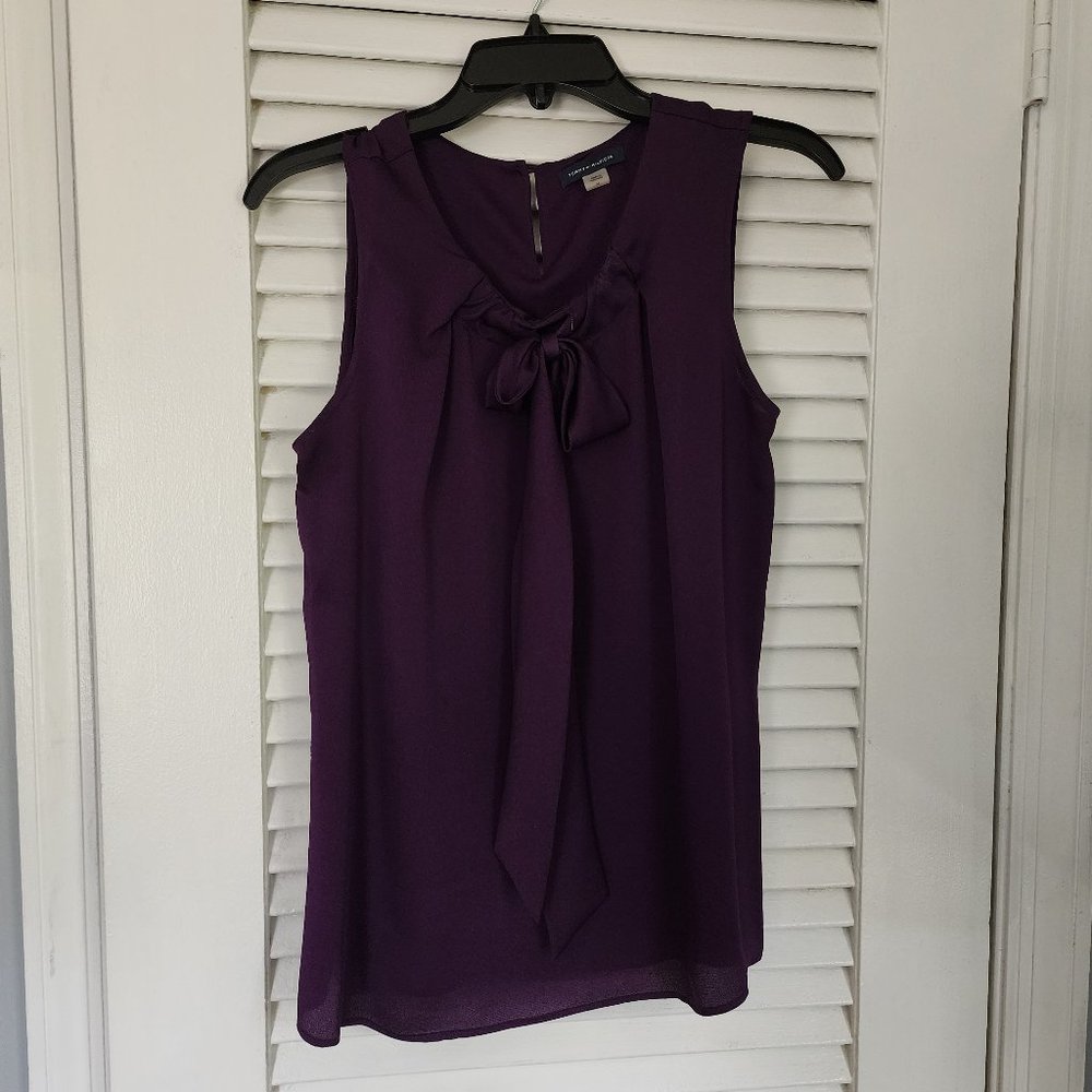 Tommy Hilfiger Sleeveless Blouse - deep purple